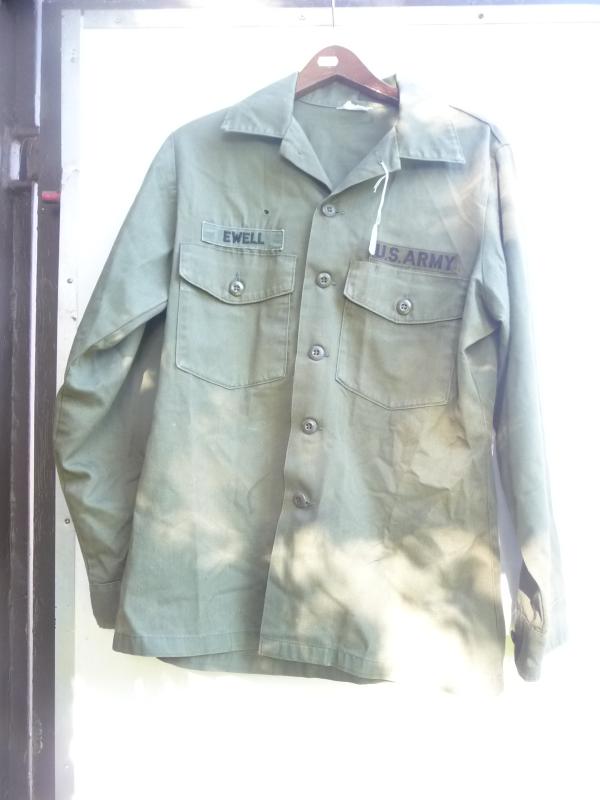 USA  ARMY POPLIN SHIRT  VN ERA