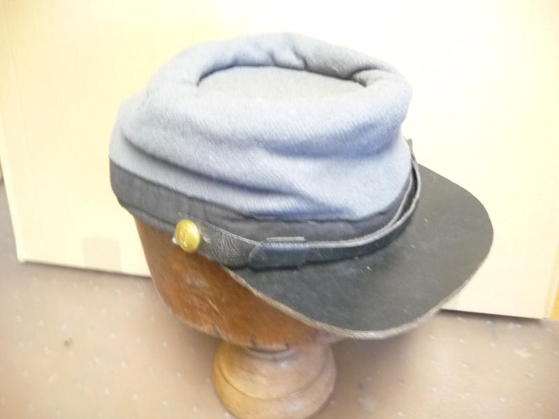 USA AMERICAN CIVIL WAR CONFEDERATE KEPI  - Reproduction
