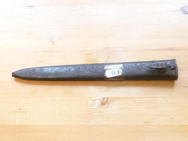 MAUSER BAYONET SCABBARD