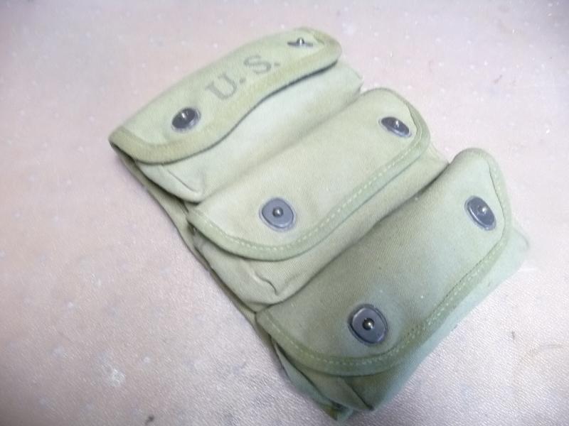 USA WW2 HAND GRENADE POUCH - 1945